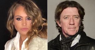 Paulina Rubio y Colate Vallejo-Nágera.