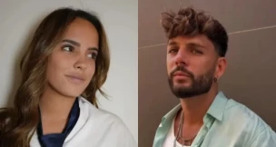 Gloria Camila y su novio, Álvaro García.