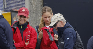 La infanta Elena y Irene Urdangarin en las regatas de Sanxenxo