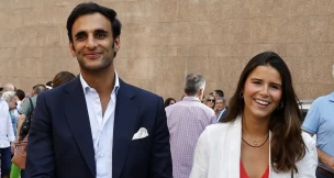 Tana Rivera y su exnovio, Manuel Vega.