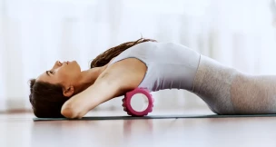Foam roller extrafirme 33×14 cm – alivio de tensión, movilidad y recuperación