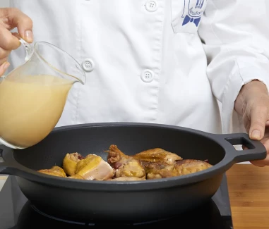 Receta de pollo con nueces y albaricoques paso a paso-Paso 2