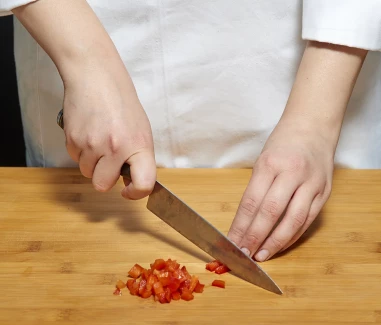 Timbal de pisto con huevo a la plancha 1