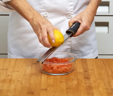 Tartar de tomate Paso 3