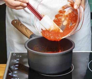 Mousse individual de tomate Paso 3