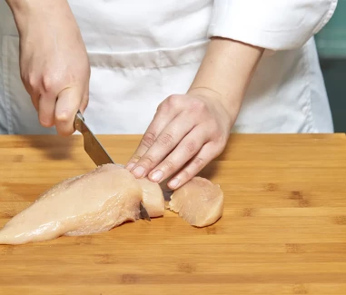 Pollo al limón Paso 1
