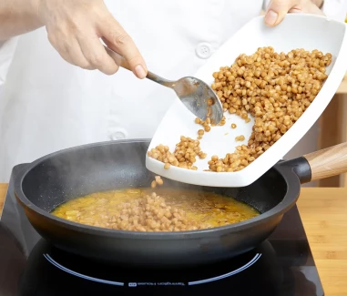 Lentejas con calabaza Paso 2
