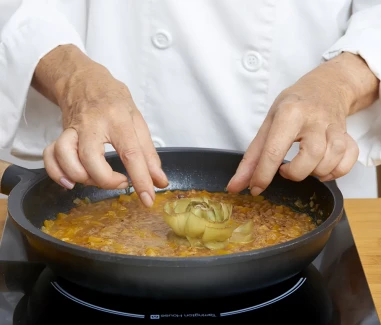 Lentejas con calabaza Paso 4