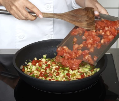 Empanadillas de pisto Paso 3