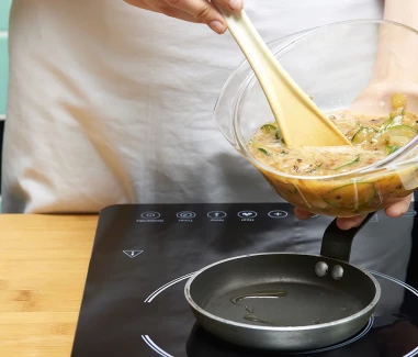 Tortilla de puerro Paso 4