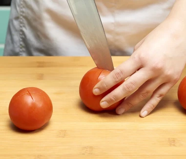 Sopa de tomate Paso 1