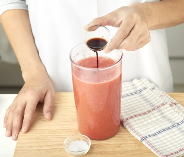 Gazpacho de frutos rojos Paso 5