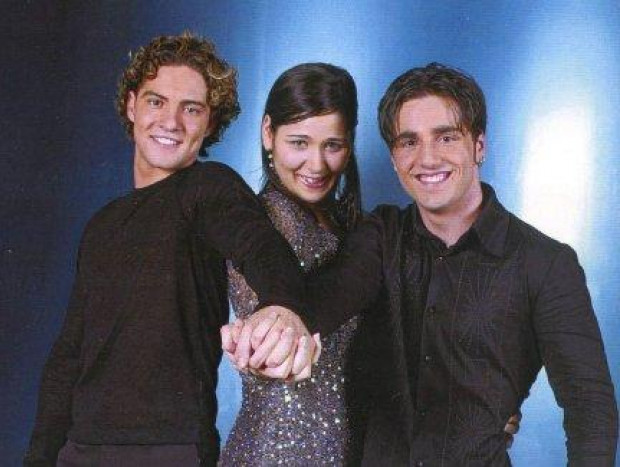 David Bisbal, Rosa López y David Bustamante. 