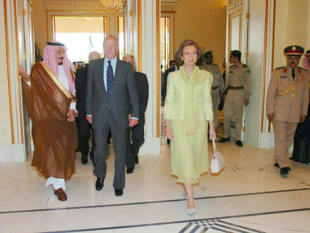 Juan Carlos y Sofía en Arabia