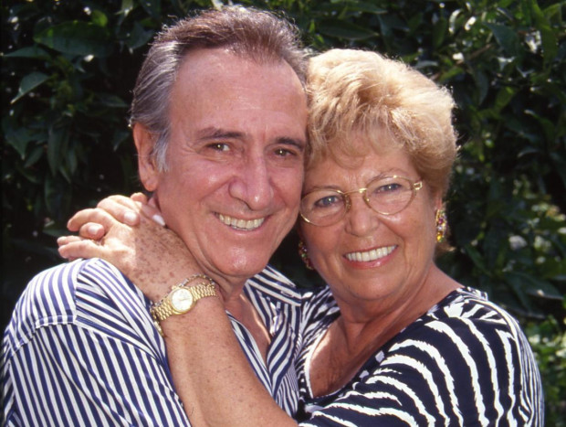 Manolo Escobar y su mujer, Anita Marx.