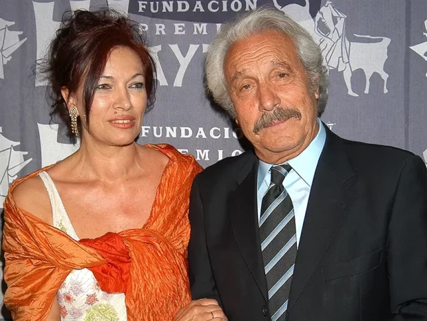Manolo Zarzo con su esposa, Pilar.
