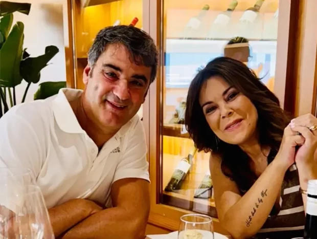 Jesulín de Ubrique y María José Campanario comiendo juntos