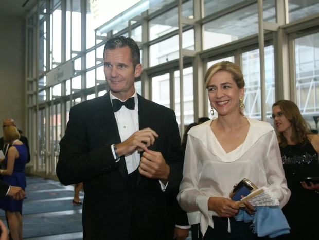 La infanta Cristina e Iñaki Urdangarin.