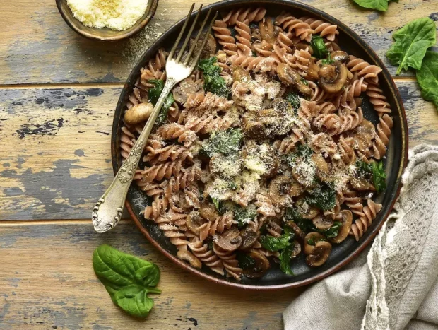 pasta integral.