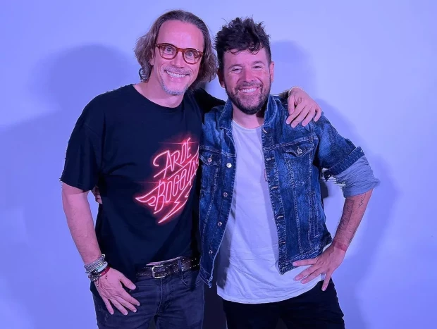 Ignasi Sagnier junto a Pablo López.