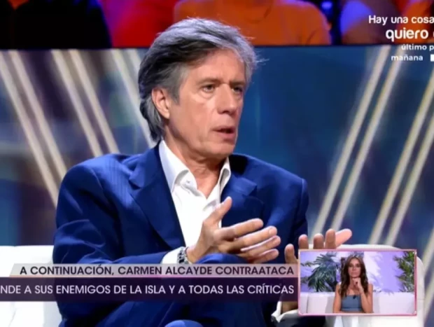 Carlo Costanzia en De viernes, en su segunda entrevista en Telecinco