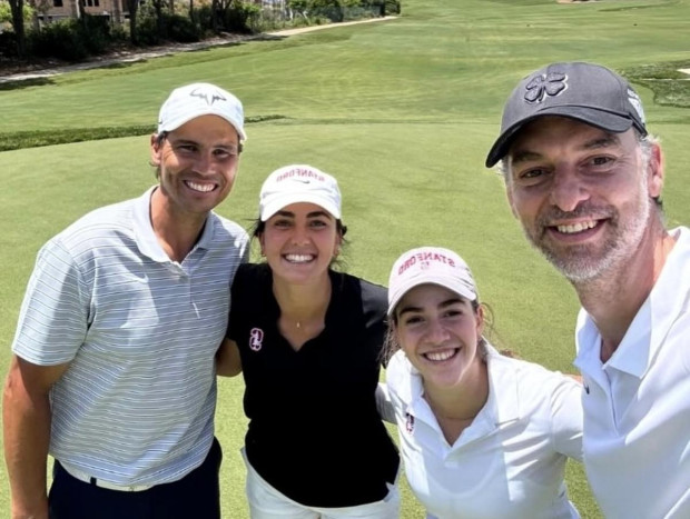 Rafa Nadal, Pau Gasol, Paula Martín y Andrea Revuelta
