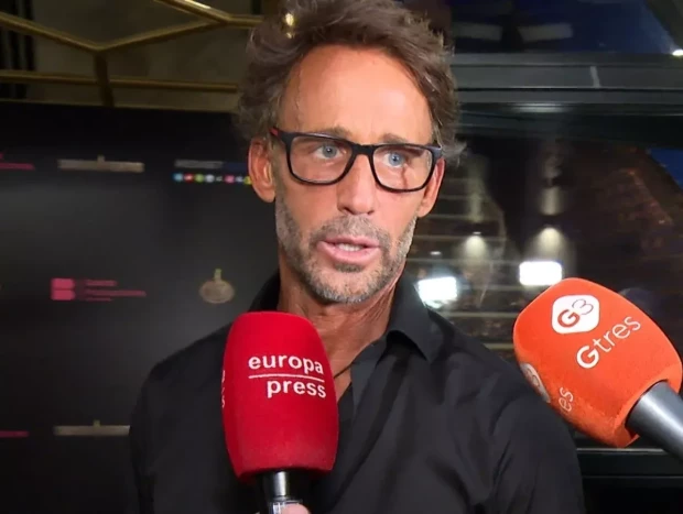 Álvaro Muñoz Escassi en la fiesta de final de 'Supervivientes'
