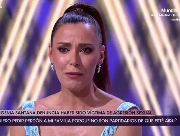 Eugenia Santana llorando en De viernes