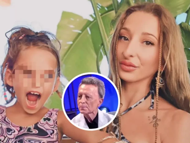 Michu, su hija Rocío y Ortega Cano.