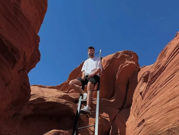 Gerard Piqué en su viaje a Arizona, Estados Unidos