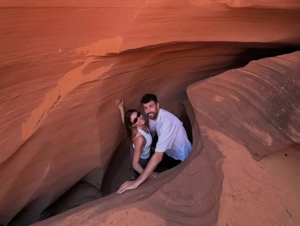Gerard Piqué y Clara Chía en su increíble escapada romántica.