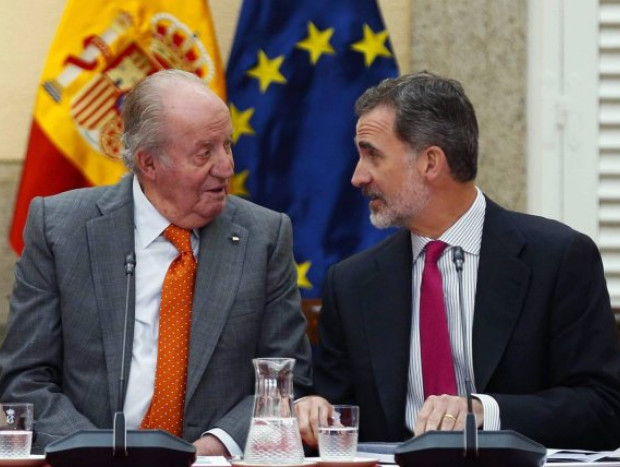 Juan Carlos I y Felipe VI están evidentemente distanciados.