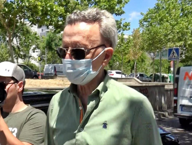 Ortega Cano se enfadó con la prensa. Foto: EP