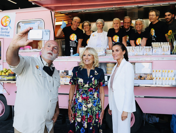 letizia jill biden chef jose andres