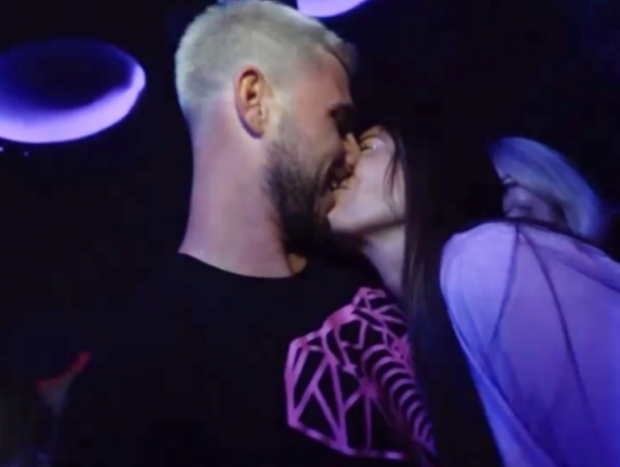 El beso que se dieron Tom y Melyssa hizo pensar en una reconciliación.