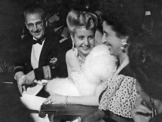 eva peron con carmen polo