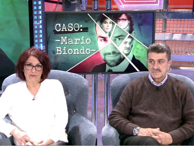 Los padres de Mario Biondo, Santina y Giuseppe, pasaron en diciembre por "Sábado Deluxe" para hablar de la muerte de su hijo.