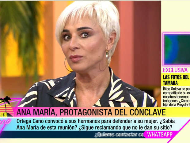 Ana María Aldón se ha sincerado aún más sobre la situación actual de su crisis.