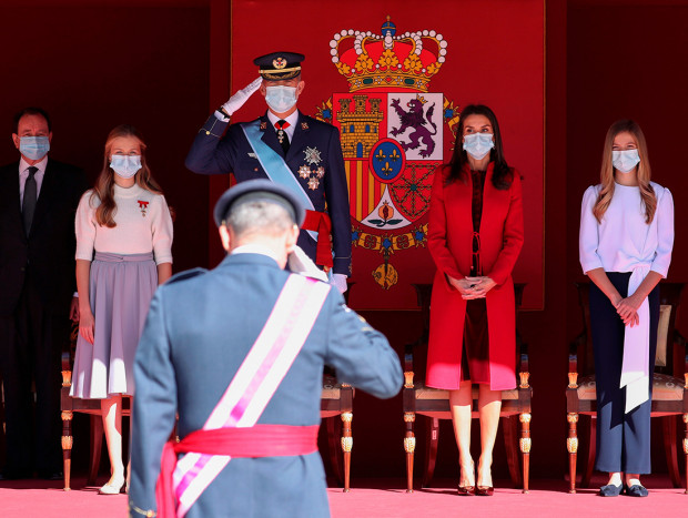 Leonor será la jefa de los ejércitos, como ahora lo es su padre