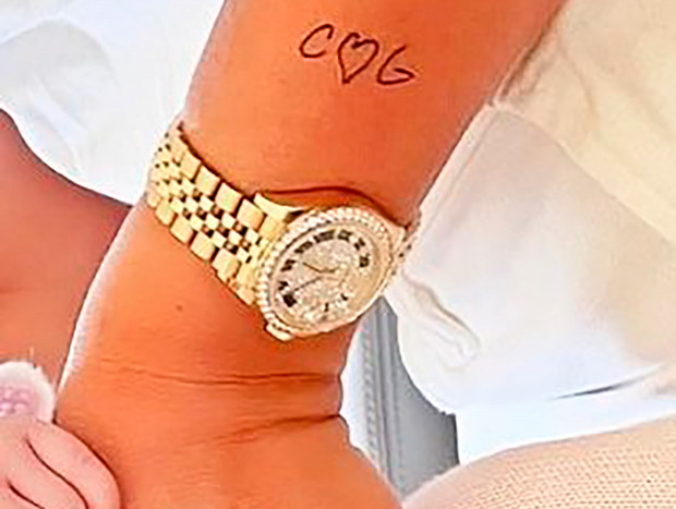 Georgina Rodríguez sella su amor por Cristiano Ronaldo con un tatuaje