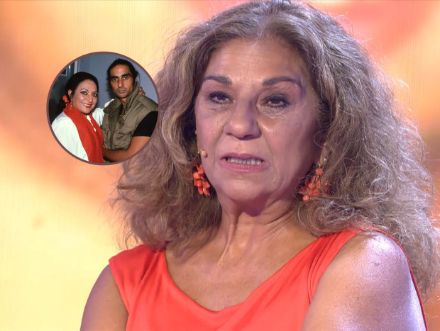 Lolita no ha podido evitar derrumbarse al recordar a su hermano y su madre.