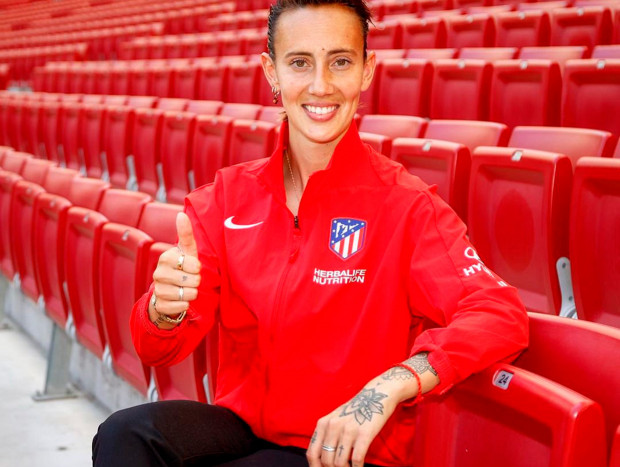 VIRGINIA TORRECILLA. Tras superar el cáncer, el Atlético la ha renovado hasta el 2023