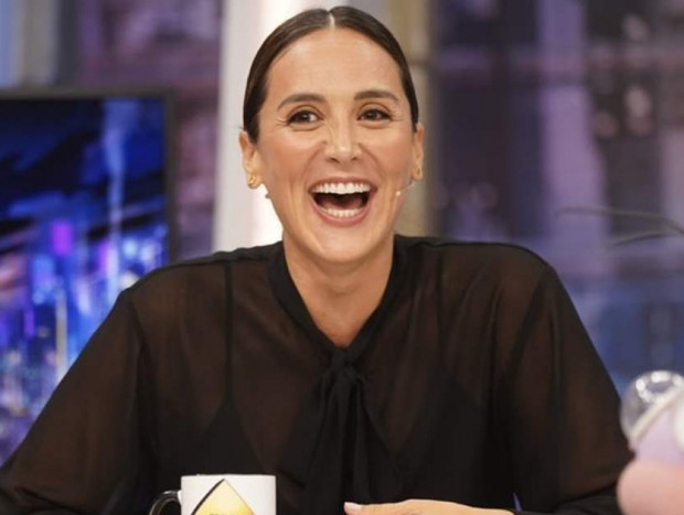 Tamara Falcó en el plató de 'El Hormiguero'.