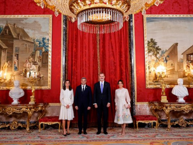 reina letizia vestido infanta sofia