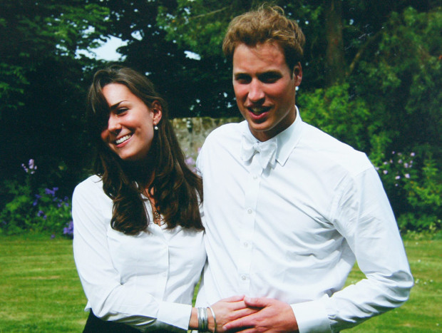 Kate Middleton Principe Guillermo jóvenes