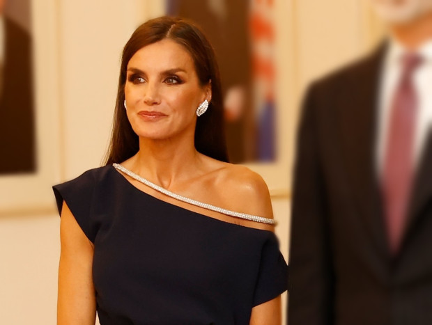 La Reina Letizia en la la cena ofrecida en su honor por el presidente de la República de Croacia y la primera dama.