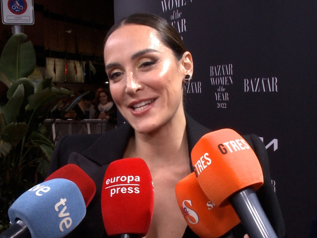 Tamara Falcó en los Premios Harper's Bazaar 'Women of the Year'. Foto: EP