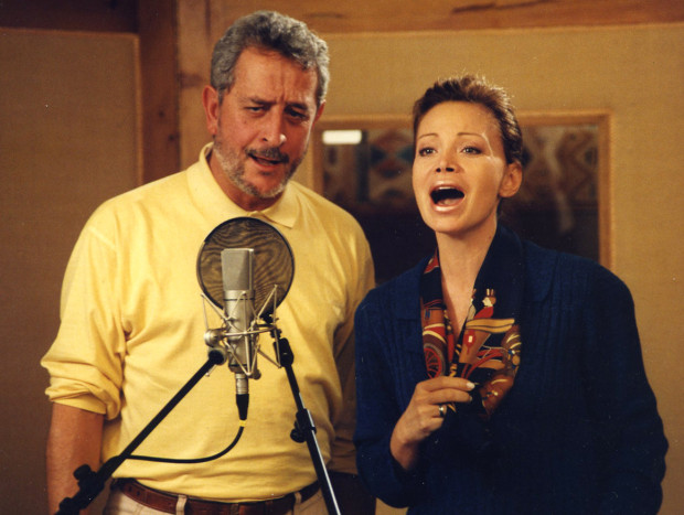 Juan Pardo cantando con paloma San Basilio