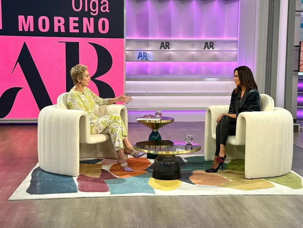 Olga Moreno, en su última aparición televisiva en 'El programa de AR'.