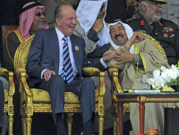 El rey Juan Carlos y sus amistades árabes.